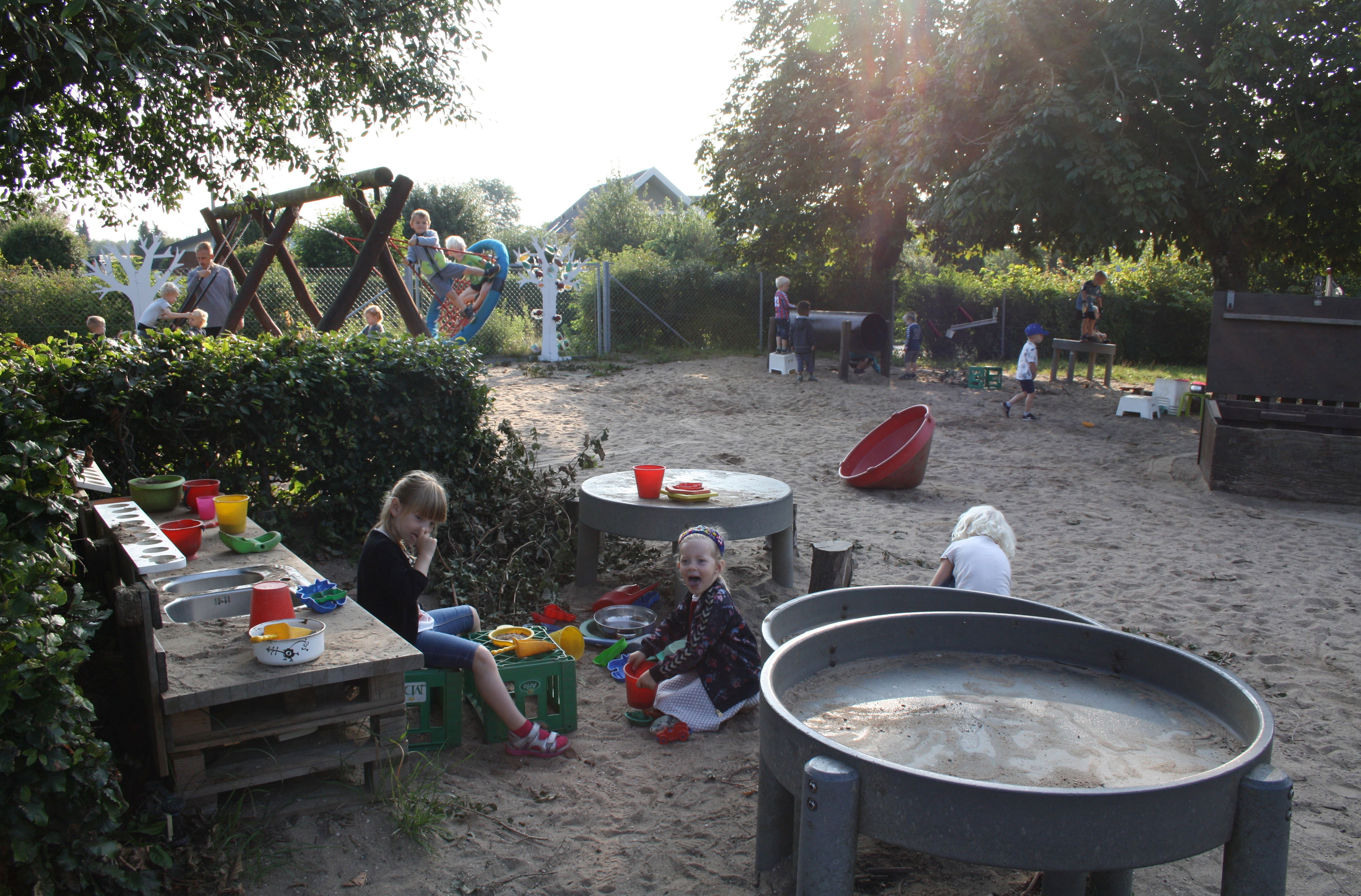 Legepladsen i Børnehaven i Vorup Børnehus