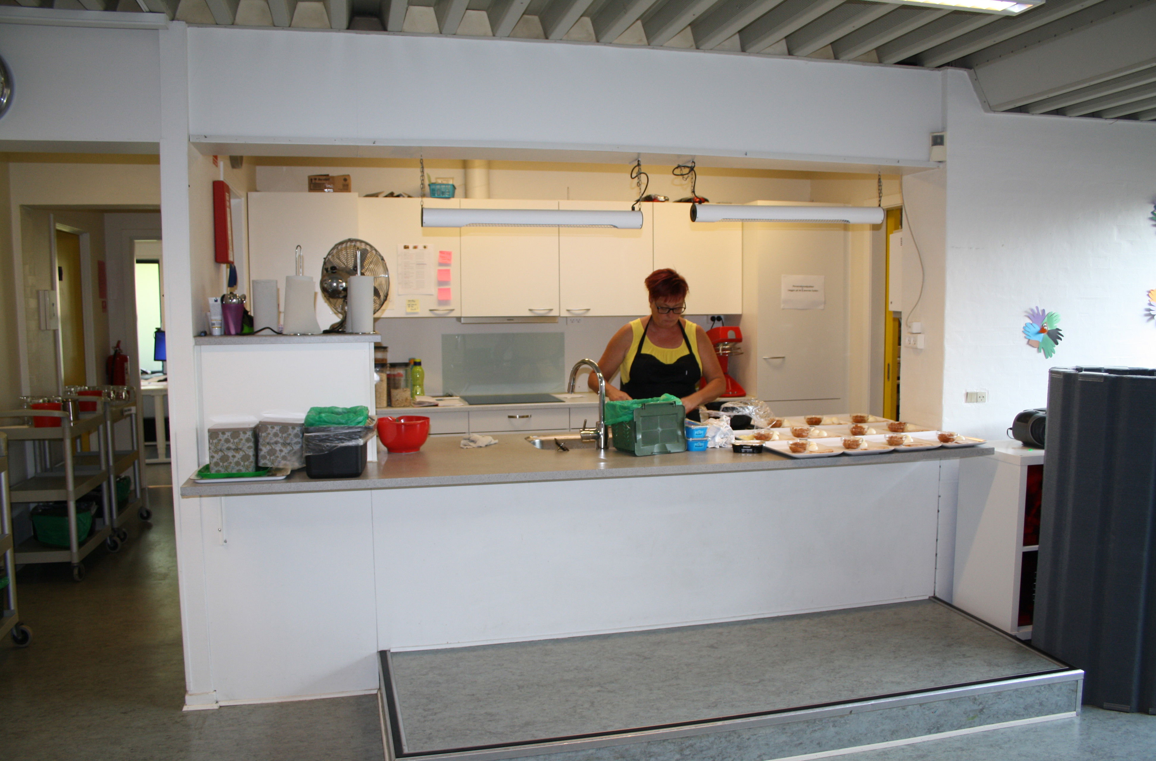 Køkkenet i børnehaven i Vorup Børnehus