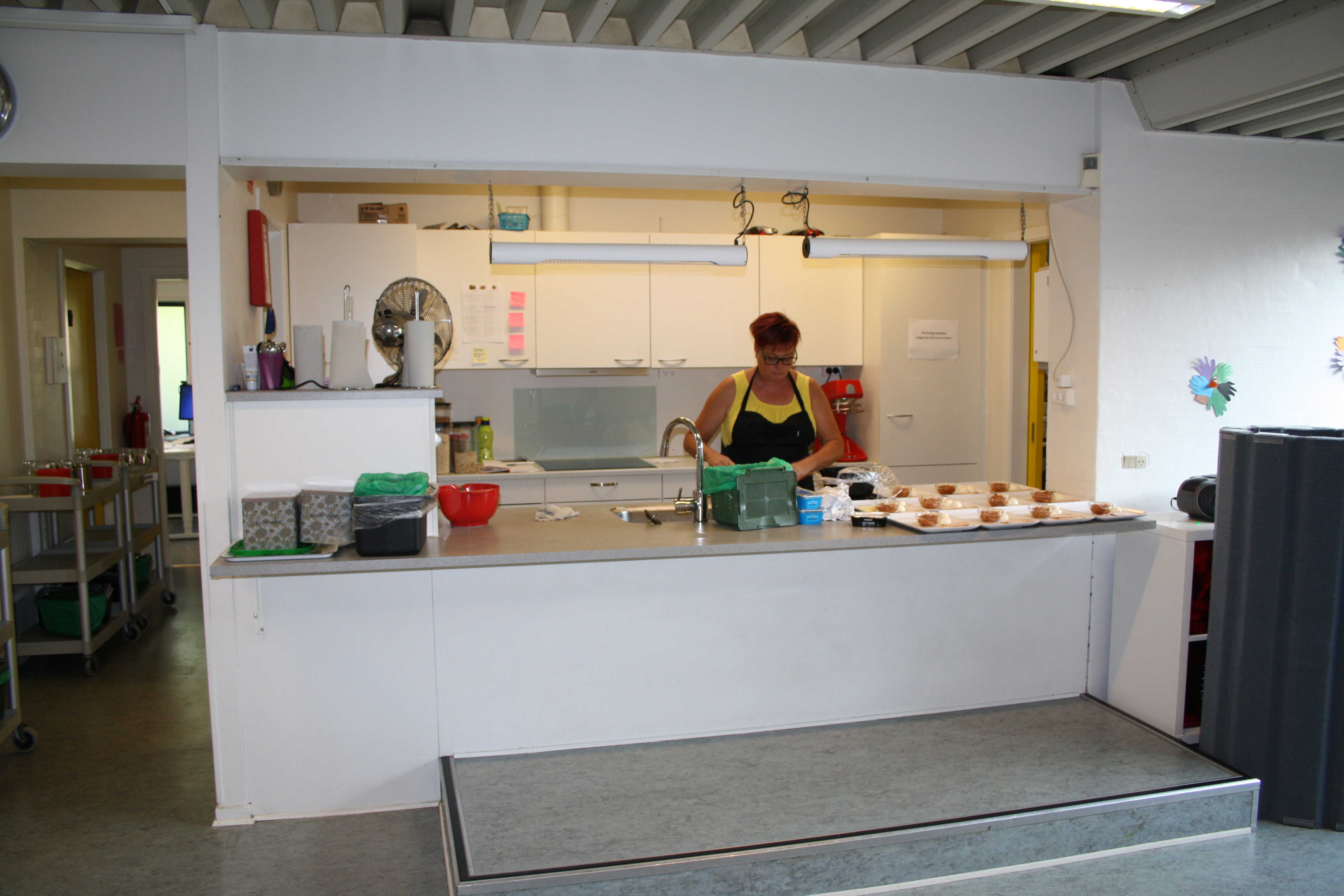 Køkkenet i børnehaven i Vorup Børnehus